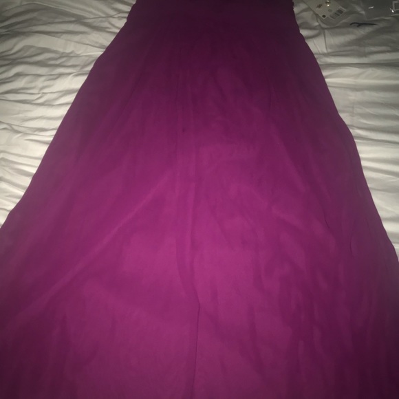 Deep Plum BILL LEVKOFF Gown - Picture 6 of 6